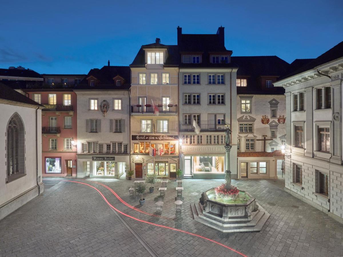 Boutique Hotel Schlussel Seit 1545 Lucerne Bagian luar foto